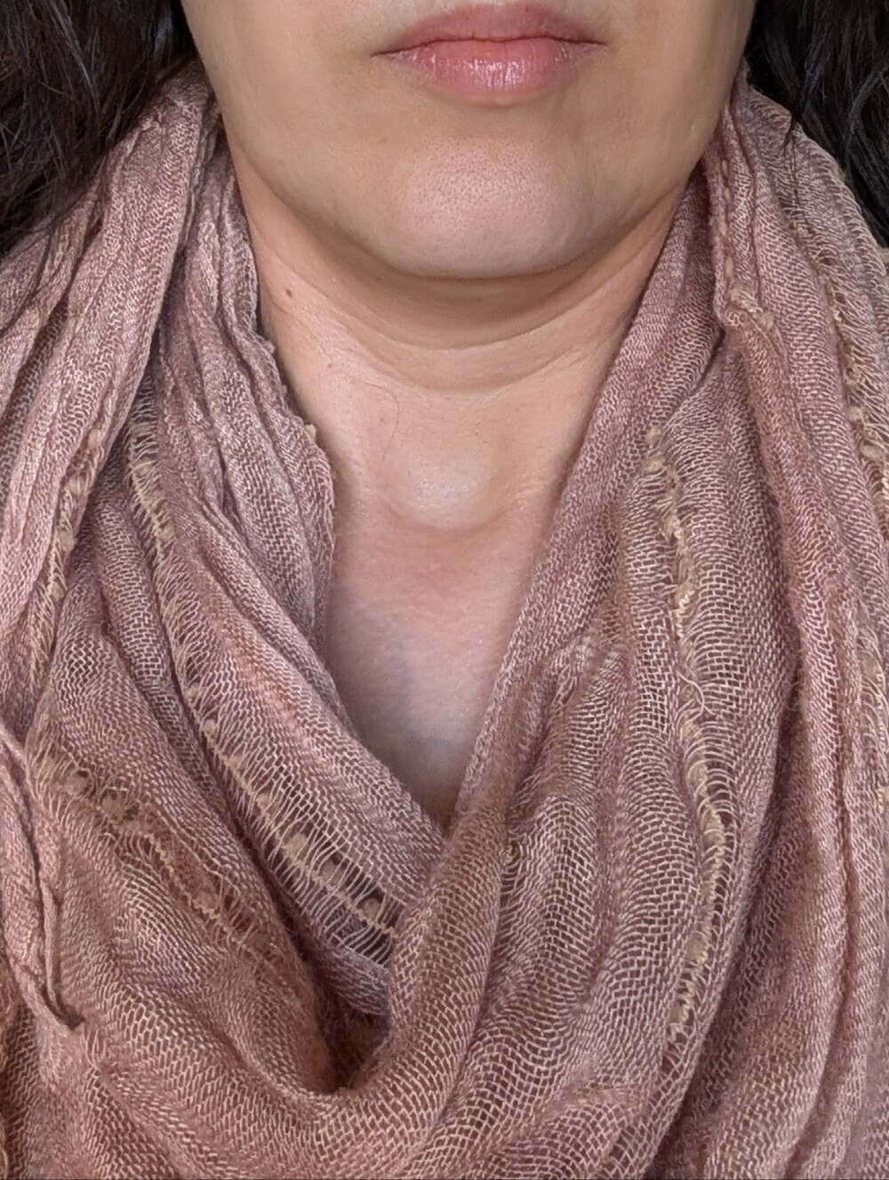 Dusty Rose Infinity Scarf